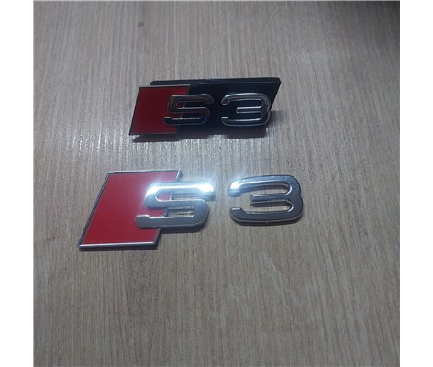 AUDİ S3 ÖN PANJUR VE BAGAJ YAZI SETİ - S3