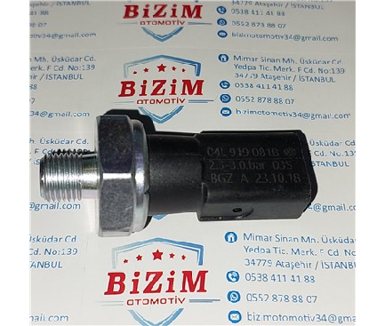 YAĞ MÜŞÜRÜ  0,3-0,6 BAR ÇİFT FİŞLİ 1,6TDİ CLH GOLF7 PASSAT A3 - 04L91908104L919081B