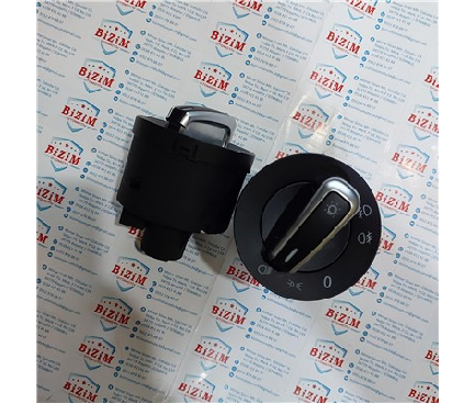 Volkswagen FAR ANAHTARI ÇİFT SİSLİ KROMLU 13-17 AMAROK 11-20 CA 09-14 GO 11-18 JE 11-20  PA 10-19 TR - 3C8941431B-1K0941431B