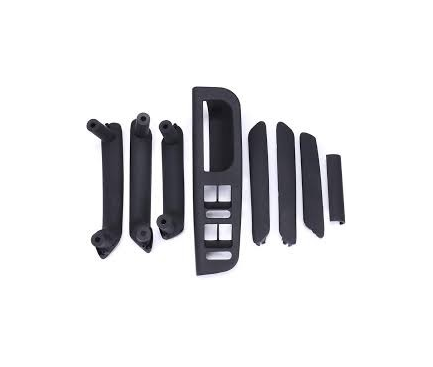 PASSAT KAPI TUTAMAK SETİ KOMPLE SİYAH OEM KALİTE İPEK YÜZEY - 3B08671801793B08671753B1867