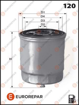 Opel Yakıt Filtresi Kc69 / Cs456 - EUROREPAR E148099