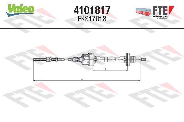 Opel Debriyaj Teli Opel Astra F 95 > - FTE 4101817