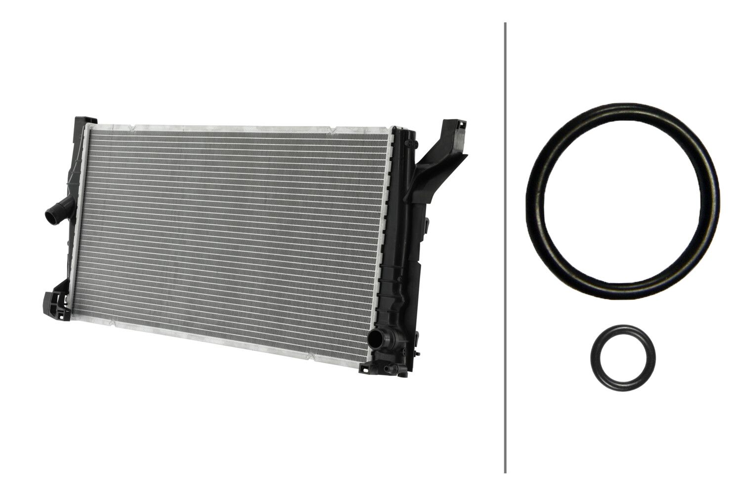 Volkswagen Radyatör F-45 / 46 / 48 B-38 F-54 / 55 / 56 / 57 B-36 / 38 / 46 - HELLA 8MK366301951