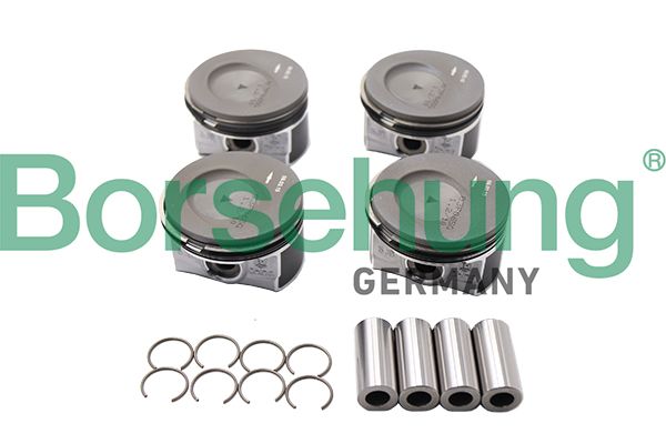 Volkswagen Piston + Segman Takım Fiyat (Std) 71,00 mm A3 II Ibiza V-Leon-Octavia-Caddy III-Golf VI-Fabia-Yeti Jetta IV-Polo Cbza / Cbzb / Cbzc 1.2 TSI-1.2 TSI - BORSEHUNG B18740