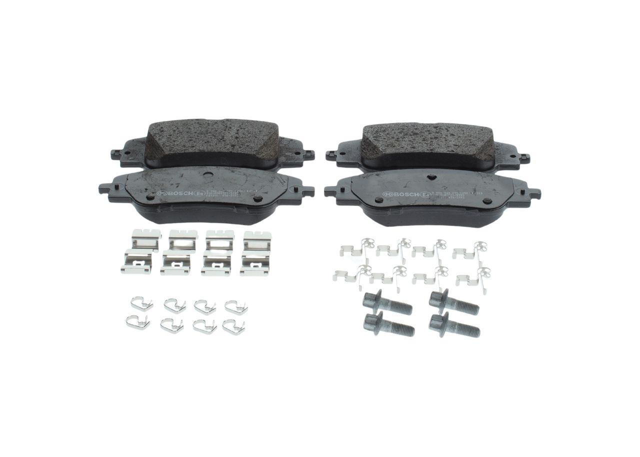 Opel Fren Balatası Ön Peugeot 208 II Citroen C4 III 2019 - BOSCH 0986460291