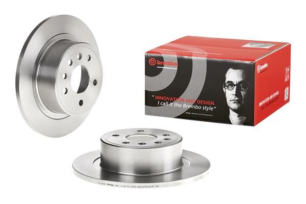 Opel Fren Diski Arka Standard Opel | 2 Adet Takım - BREMBO 08.5891.10