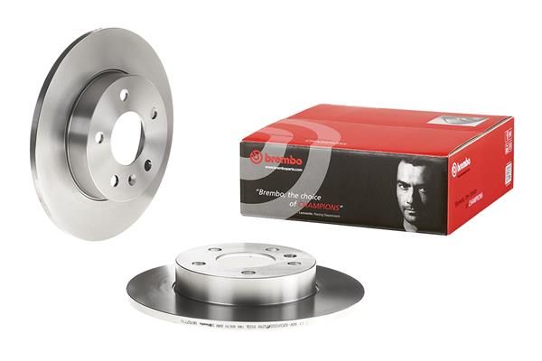 Opel Fren Diski Ön Arka Standard Opel | 2 Adet Takım - BREMBO 08.7627.10