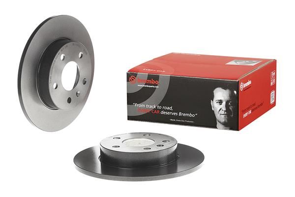 Opel Fren Diski Ön Arka UV Coated Opel | 2 Adet Takım - BREMBO 08.7627.11