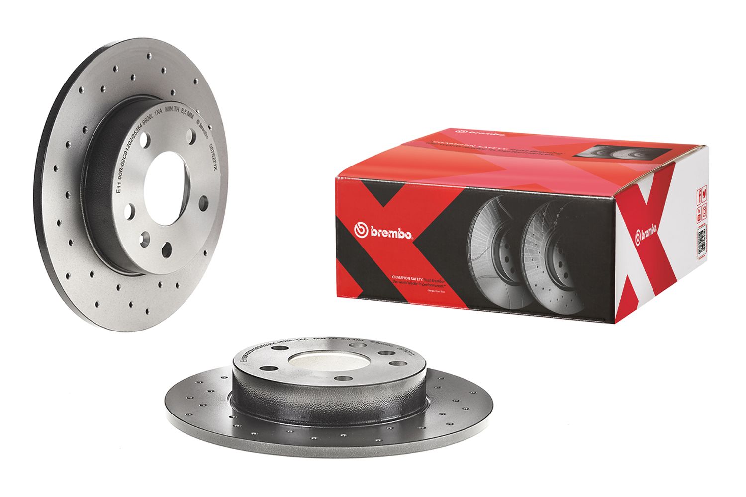 Opel Fren Diski Ön Arka Xtra Opel | 2 Adet Takım - BREMBO 08.7627.1X