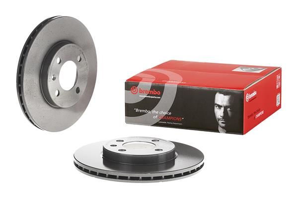 Volkswagen Fren Diski Ön UV Coated VW | 2 Adet Takım - BREMBO 09.5166.11