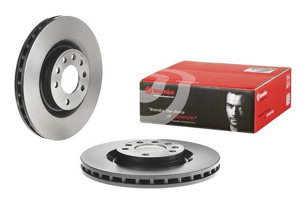 Opel Fren Diski Ön UV Coated Opel | 2 Adet Takım - BREMBO 09.8004.51