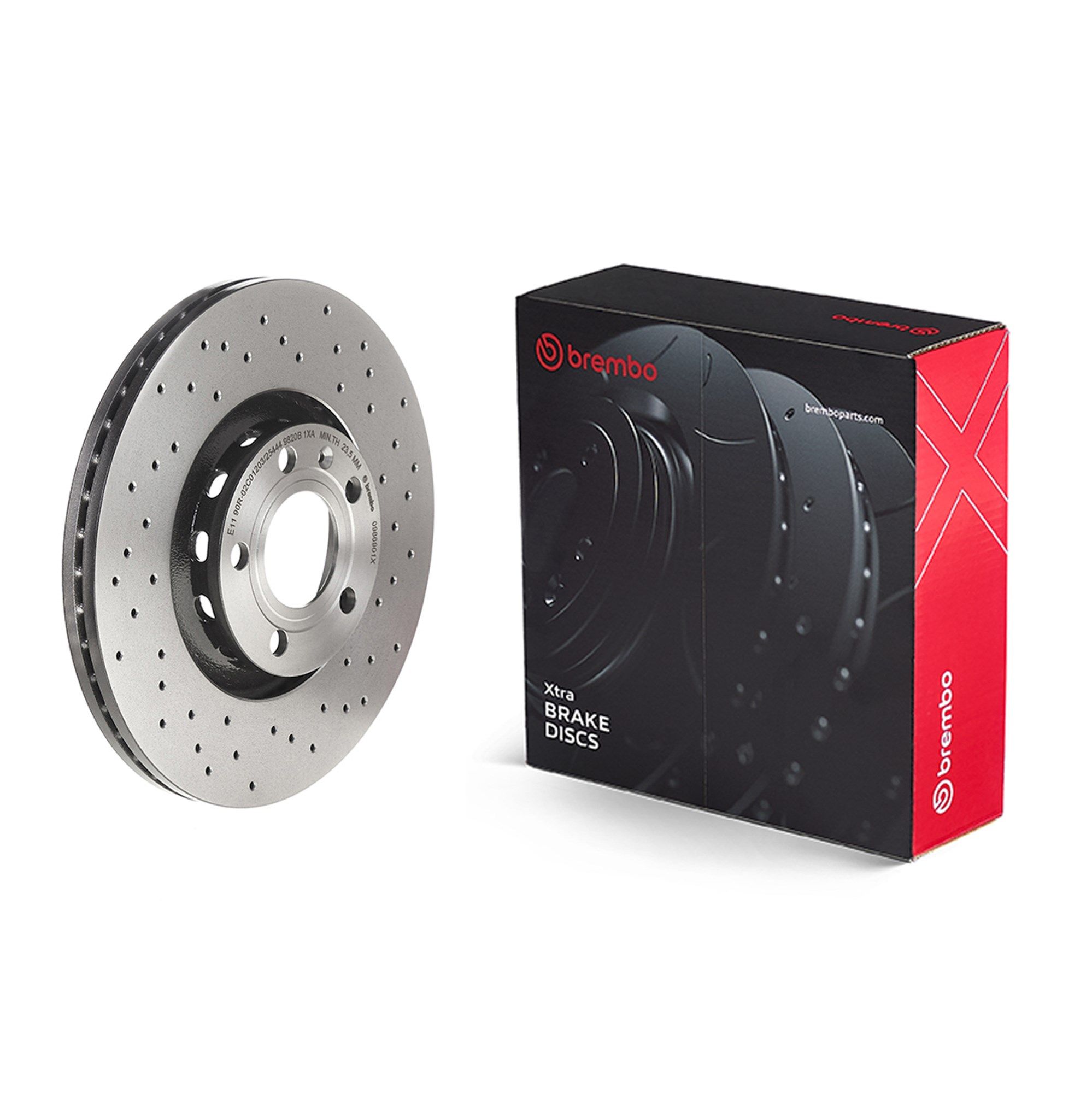 Volkswagen Fren Diski Ön Xtra Audi | 2 Adet Takım - BREMBO 09.8690.1X