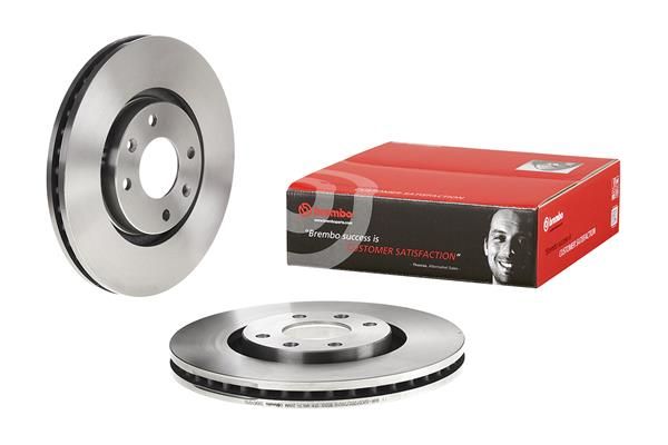 Opel Fren Diski Ön Havalı 283 mm (Peugeot 207 307 Partner Tepee / Citroen C4-Xsara 1.6 2.0) | 2 Adet Takım - BREMBO 09.9619.10