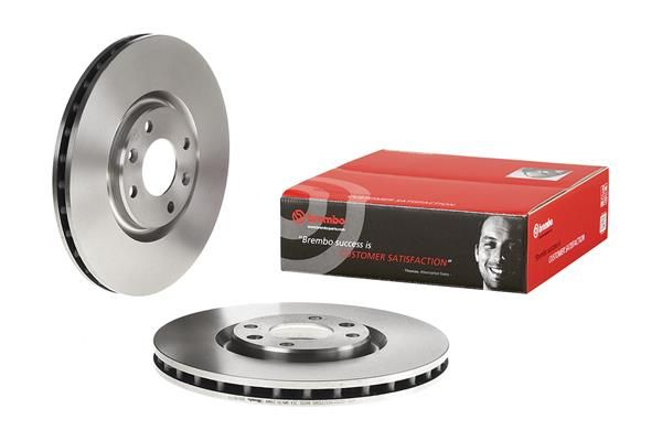 Opel Fren Diski Ön Tekli Peugeot 208 2008 308 5008 Ds4 Ds5 Corsa F (Cap302×26) | 2 Adet Takım - BREMBO 09.A185.14