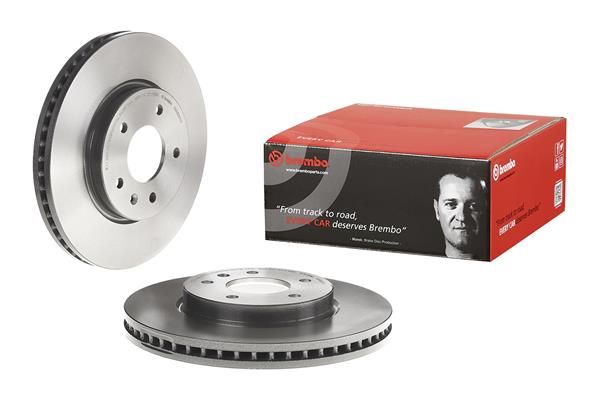 Opel Fren Diski Ön UV Coated Chevrolet | 2 Adet Takım - BREMBO 09.A630.11