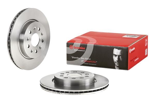 Opel Fren Diski Ön Arka Standard Chevrolet | 2 Adet Takım - BREMBO 09.A972.10