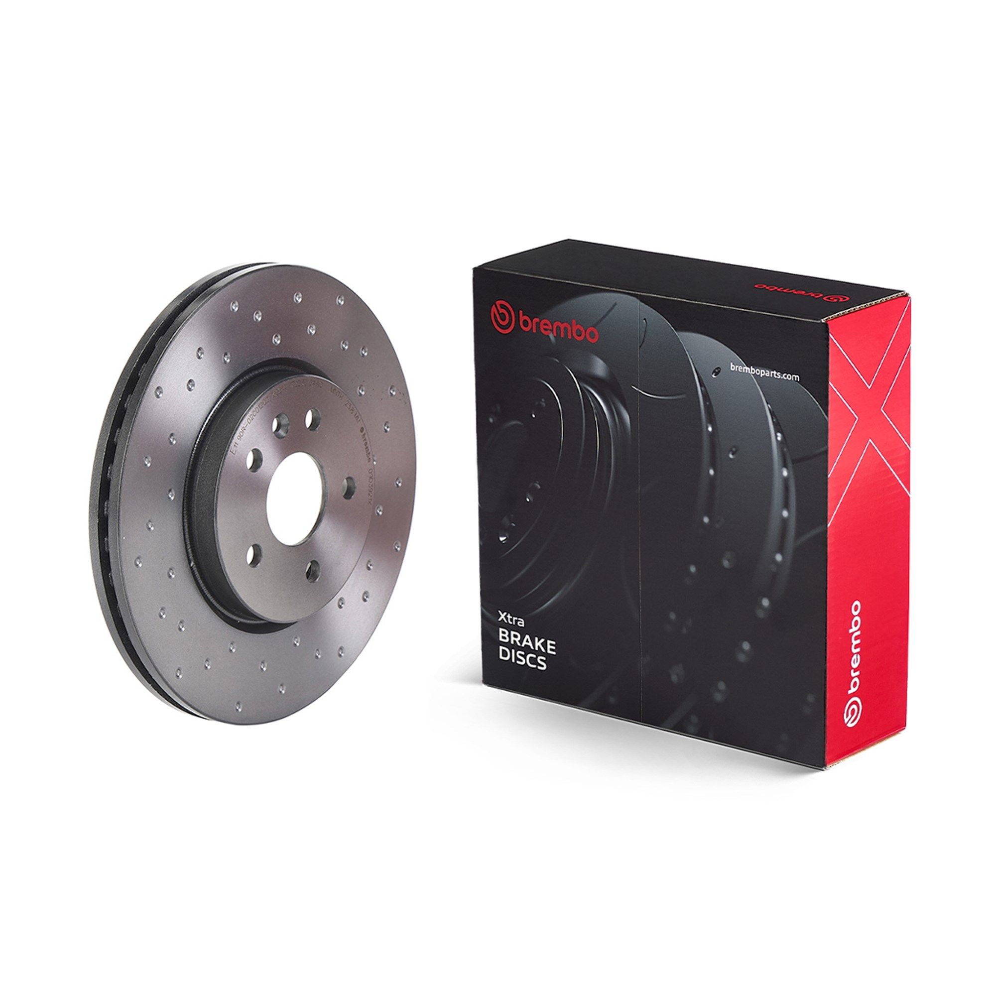 Opel Fren Diski Ön Opel Astra K Delikli | 1 Adet - BREMBO 09.D392.1X