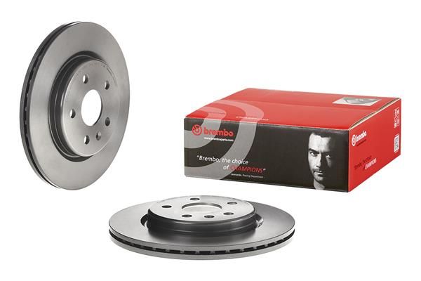 Opel Fren Diski Arka UV Coated Opel | 2 Adet Takım - BREMBO 09.N363.11