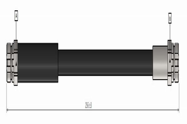 Volkswagen Fren Hortumu Arka 24.5204-0233.3 | 1 Adet - CAVO C900370A