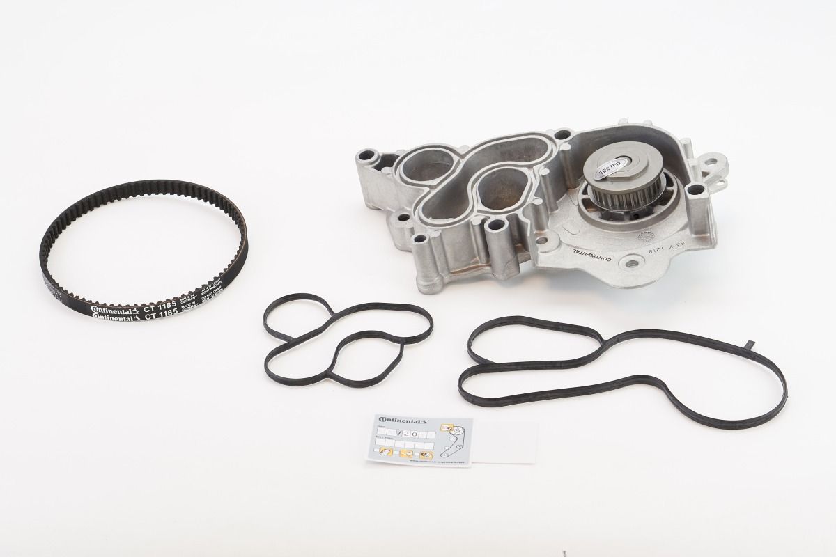 Volkswagen Su Pompası + 81 Dıs Kayış (VW Caddy 16-20 Golf 17-Polo 15-18 Audi A1 15-A3 17-Seat Leon 17-Skoda Fabia 15-Octavia 17 -) - CONTINENTAL CTAM CT1185WP2