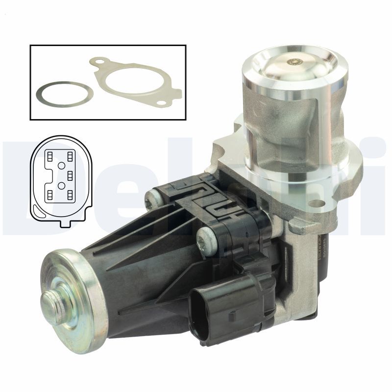 Opel EGR Valfi-Alfa Romeo / Fiat 11 / 2007 - - DELPHI EG10570-12B1