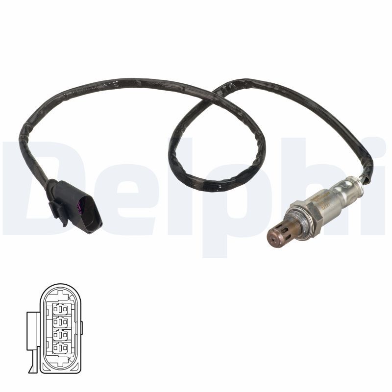 Volkswagen Lambda Sensörü 17-Polo-A1-Ibiza 1.0Tsi - DELPHI ES21129-12B1