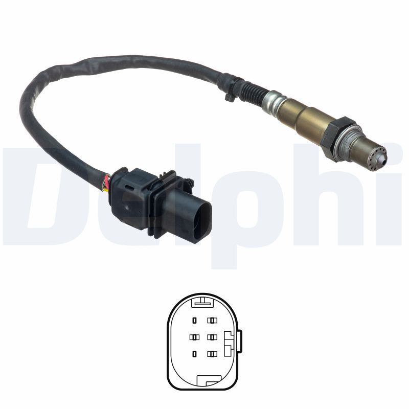 Opel Oksijen Sensörü - DELPHI ES21306-12B1