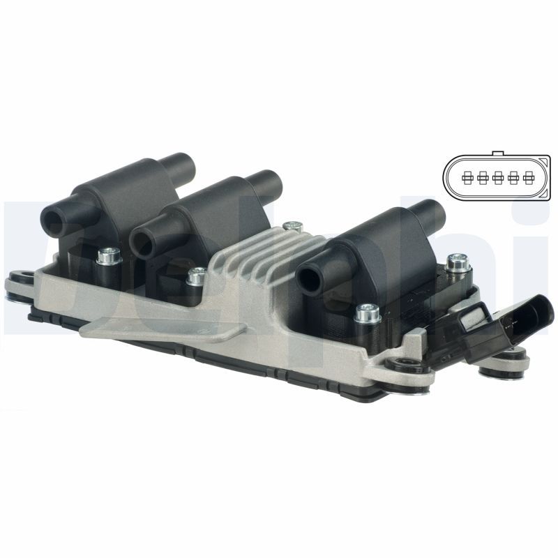 Volkswagen Ateşleme Bobini - DELPHI GN10409-12B1