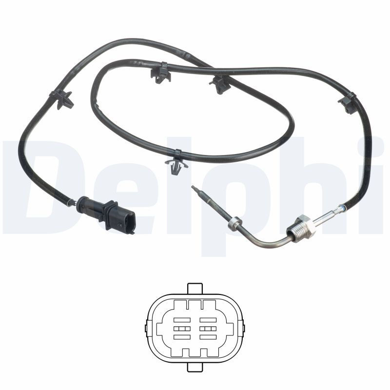 Opel Egzoz Sıcaklık Sensorü-Opel 08 / 2006-08 / 2014 - DELPHI TS30243