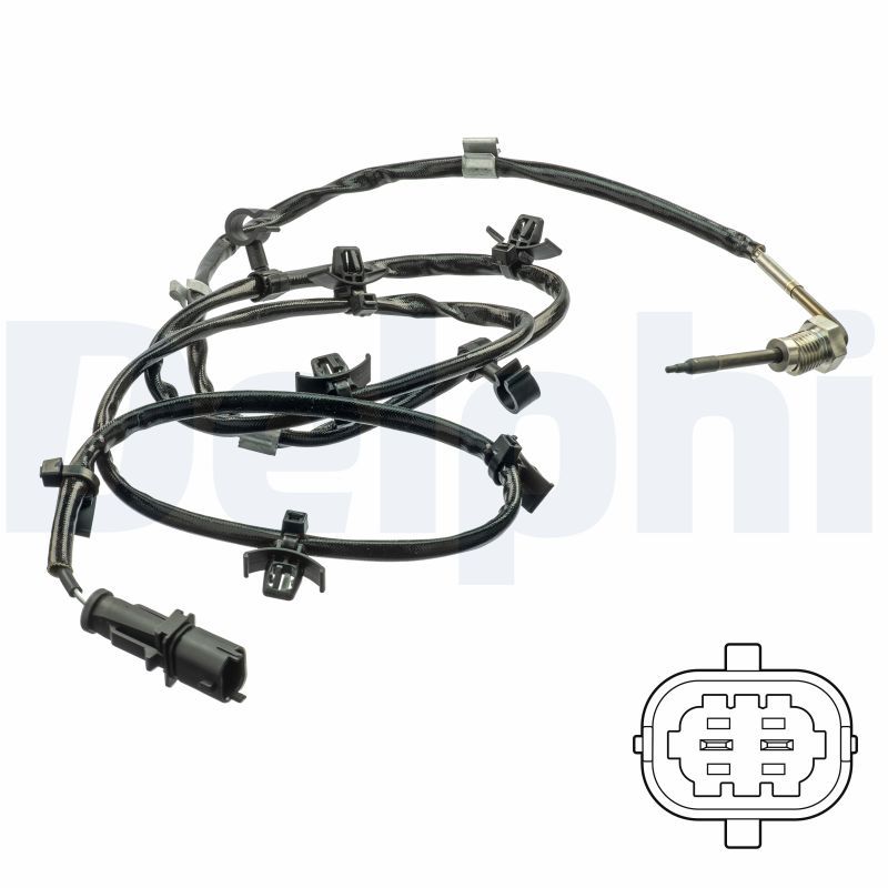 Opel Egzoz Sıcaklık Sensorü-Opel 07 / 2008-05 / 2017 - DELPHI TS30244