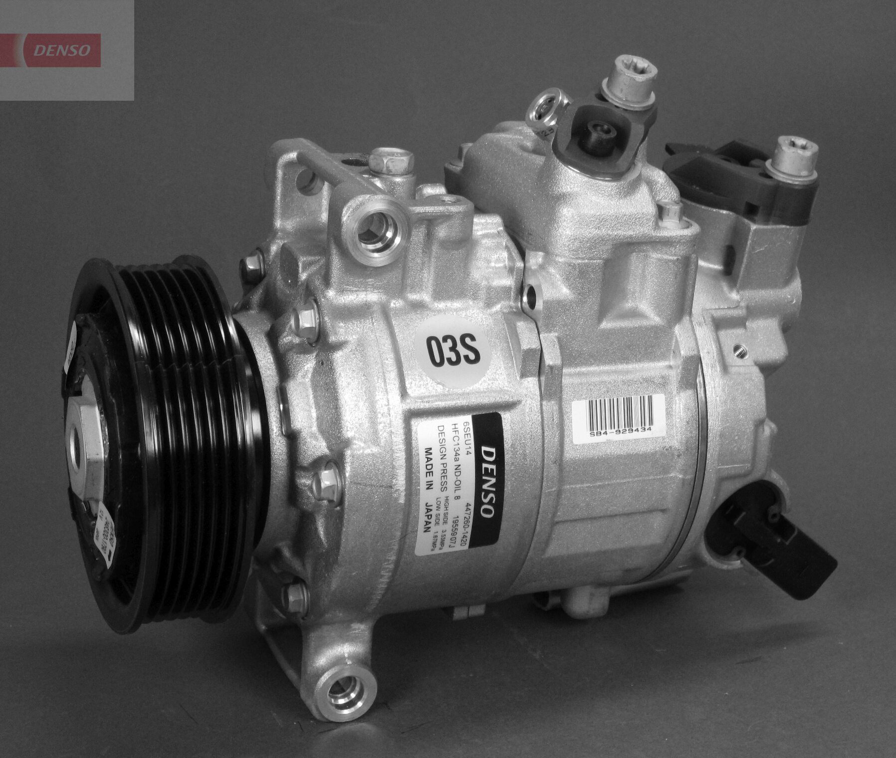 Volkswagen Klima Kompresörü A4 A5 Q51.8Tfsi 2.0 Tfsi- TDI 08 6Seu14c 222×138 6 Kanal - DENSO DCP02042
