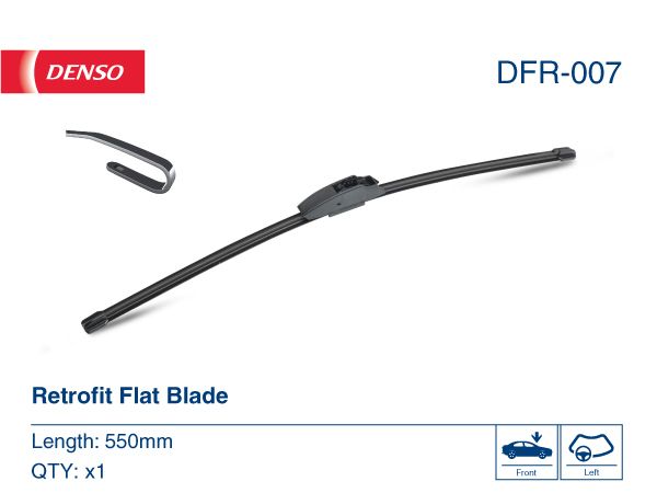 Opel Silecek Süpürgesi 550mm Mercedes A-Serisi W168 A 160 168.033 168.133 97-04 - DENSO DFR-007