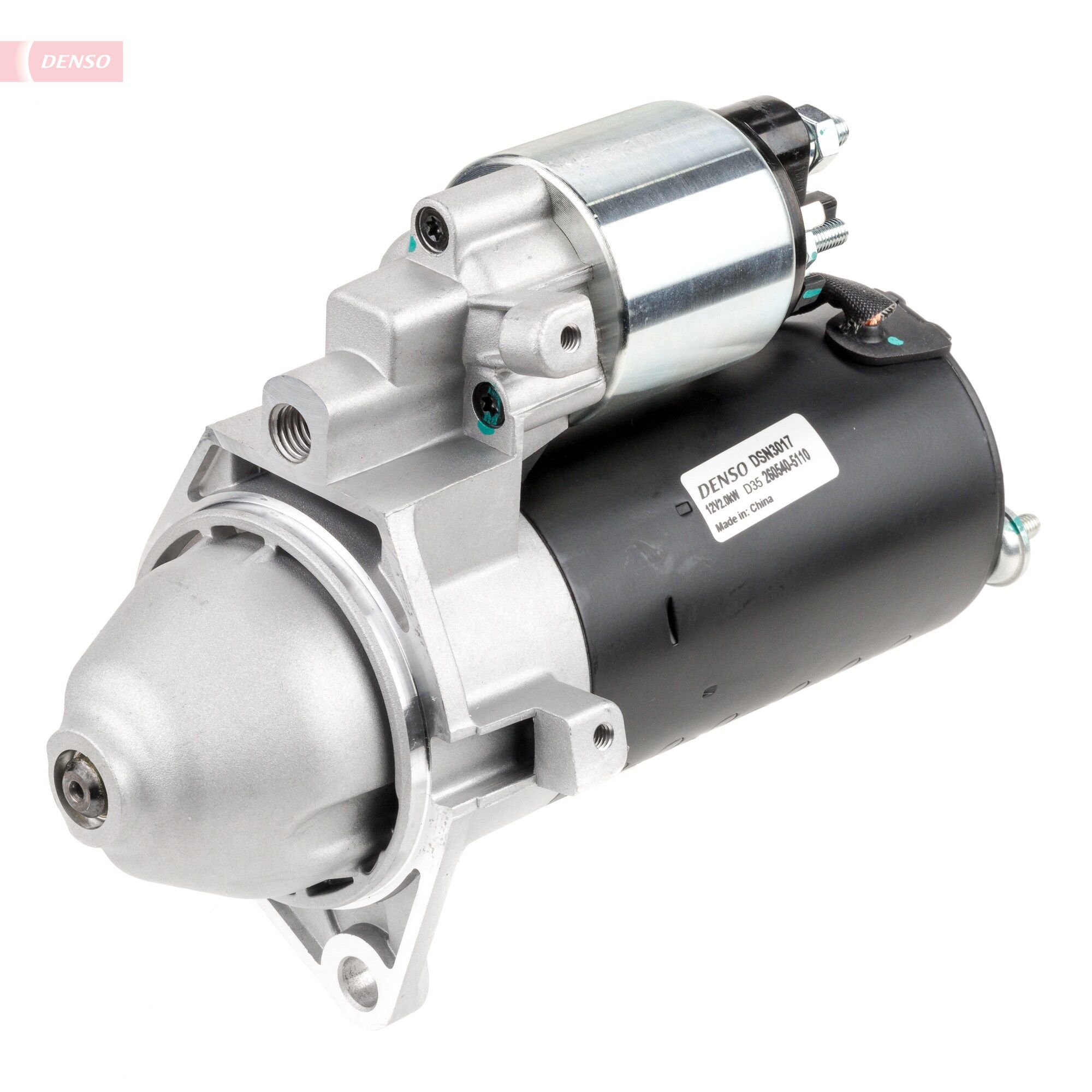Opel Marş Motoru 12V 10 Dıs 2.0 KW (Opel Vectra C 2.0 Dtı 02-05) - DENSO DSN3017