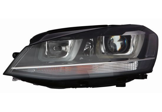Volkswagen (Aydınlatma) / Ön Far Sağ Volkswagen Golf VII Xenonlu Ledlı - DEPO 441-11J1RMLEAM2