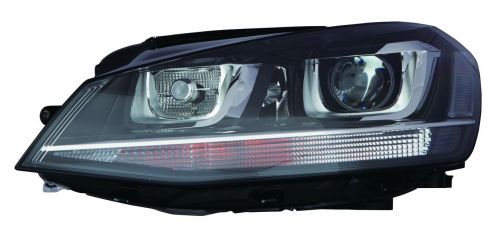 Volkswagen (Aydınlatma) / Ön Far Sol Motoru Uzerınde Xenonlu Volkswagen Golf VII 13 - - DEPO 441-11J2LMLEHM2