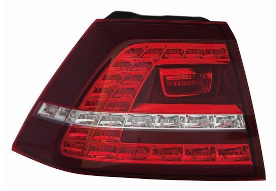 Volkswagen (Aydınlatma) / Stop Lambası Sol Volkswagen Golf VII 13-Komple Led - DEPO 441-19F3L-AE
