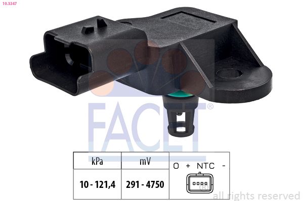 Opel Hava Basınç Sensörü - FACET 10.3347