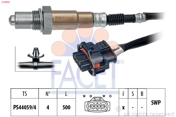 Opel Oksijen Sensörü - FACET 10.8065