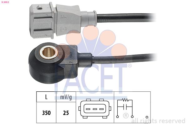 Opel Vuruntu Sensörü Chev.Aveo / Kalos / Lacetti / Epica - FACET 9.3052