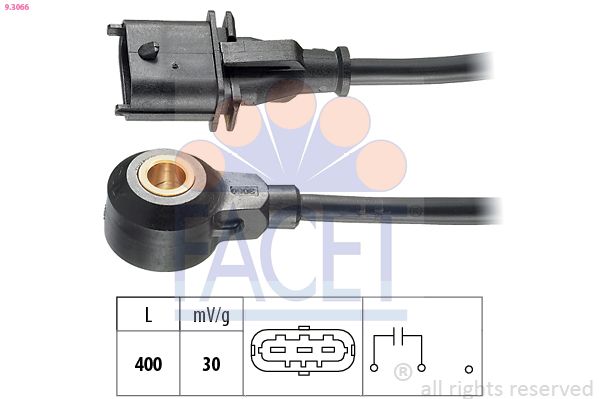 Opel Vuruntu Sensörü Vectra C Zafira A Meriva A Astra G Z18xe - FACET 9.3066