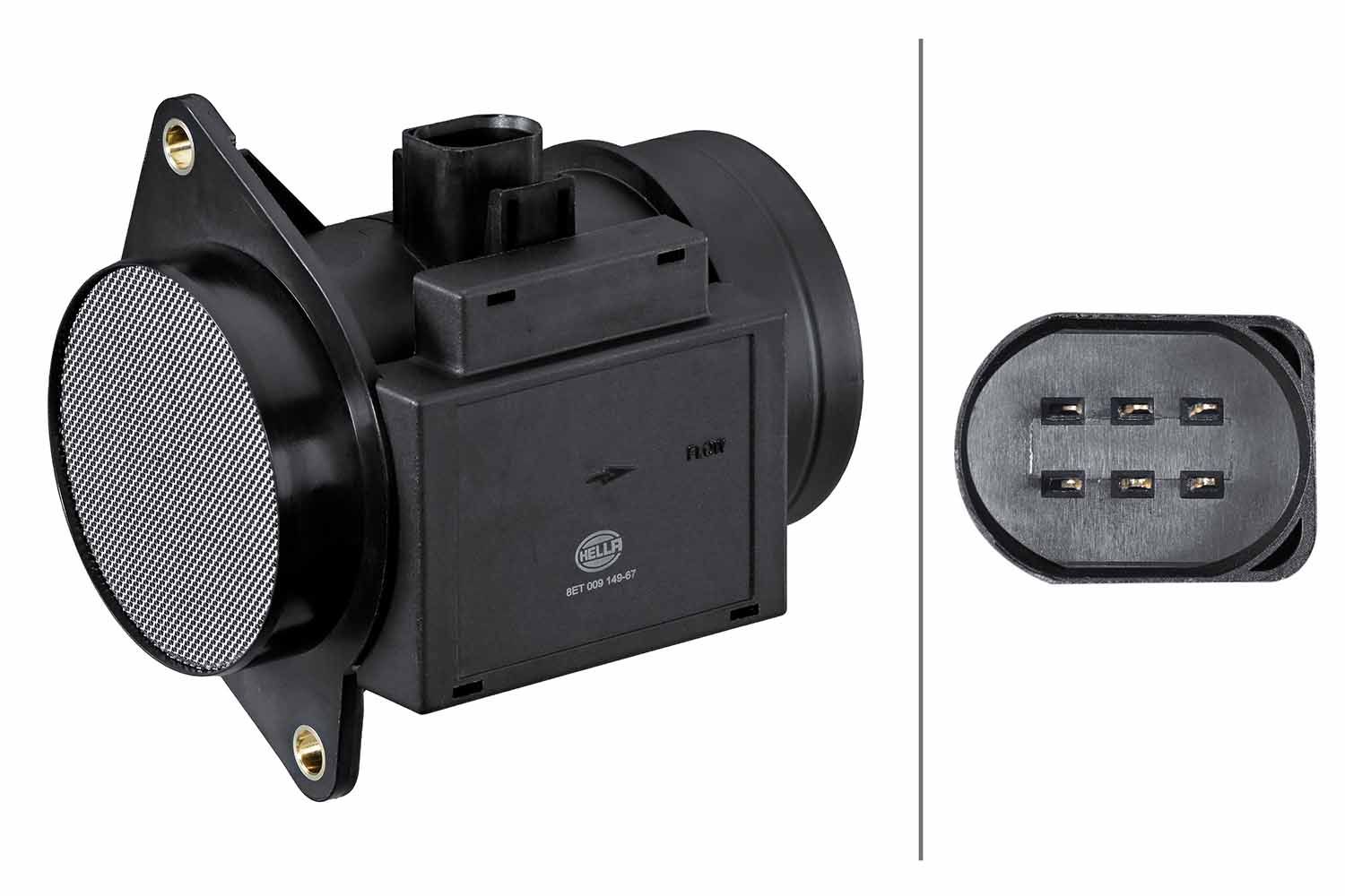 Opel Hava Akışmetre Opel Ast.G-Vec.B-Cor.C Y17dt-X20dth - HELLA 8ET009142671