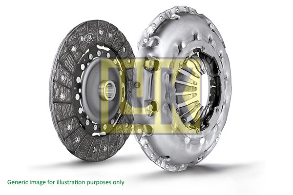 Volkswagen Debriyaj Set-Rulmansız (VW Caddy 11-Golf 10-14 Passat 11-Audi A3 09-13) Cfhc-Cfhe-Dfsb-Dfsc-Dfsd - LUK 624355309