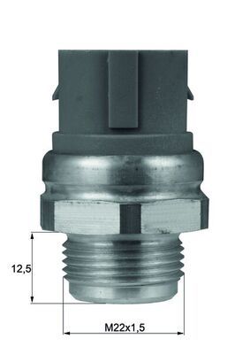 Volkswagen Termostat - MAHLE TSW49D