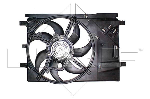 Opel Fan Motoru ve Davlumbazı Corsa D 1.2 1.4 - NRF 47236