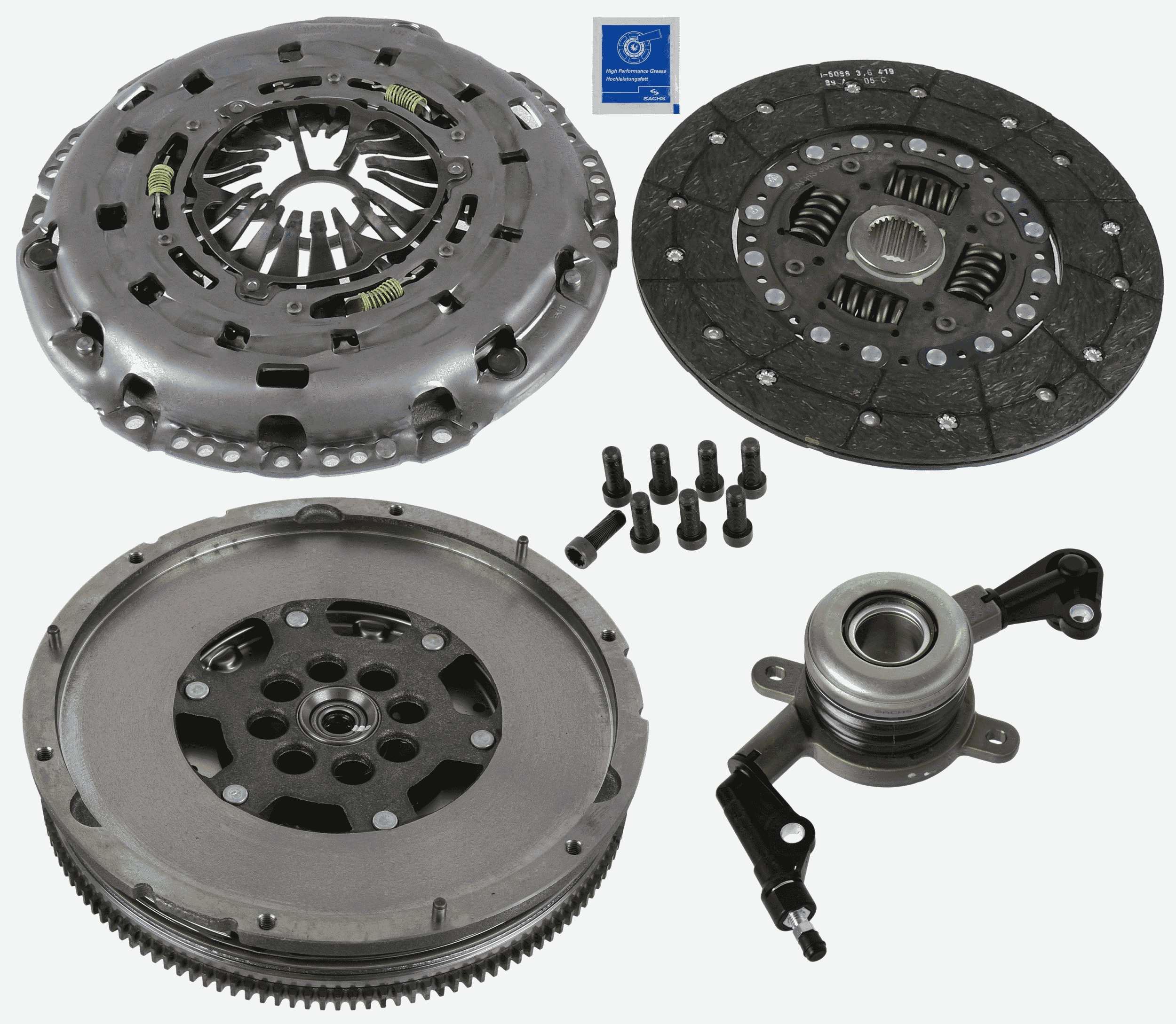 Volkswagen Volanlı Debriyaj Seti - SACHS 2290 601 228