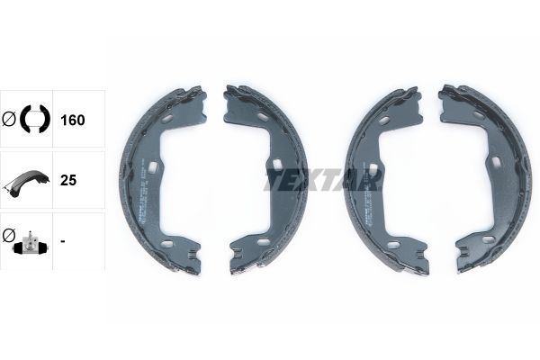 Opel El Fren Balatası Opel Astra F / Vectra A / B / Omega B - TEXTAR 91018400