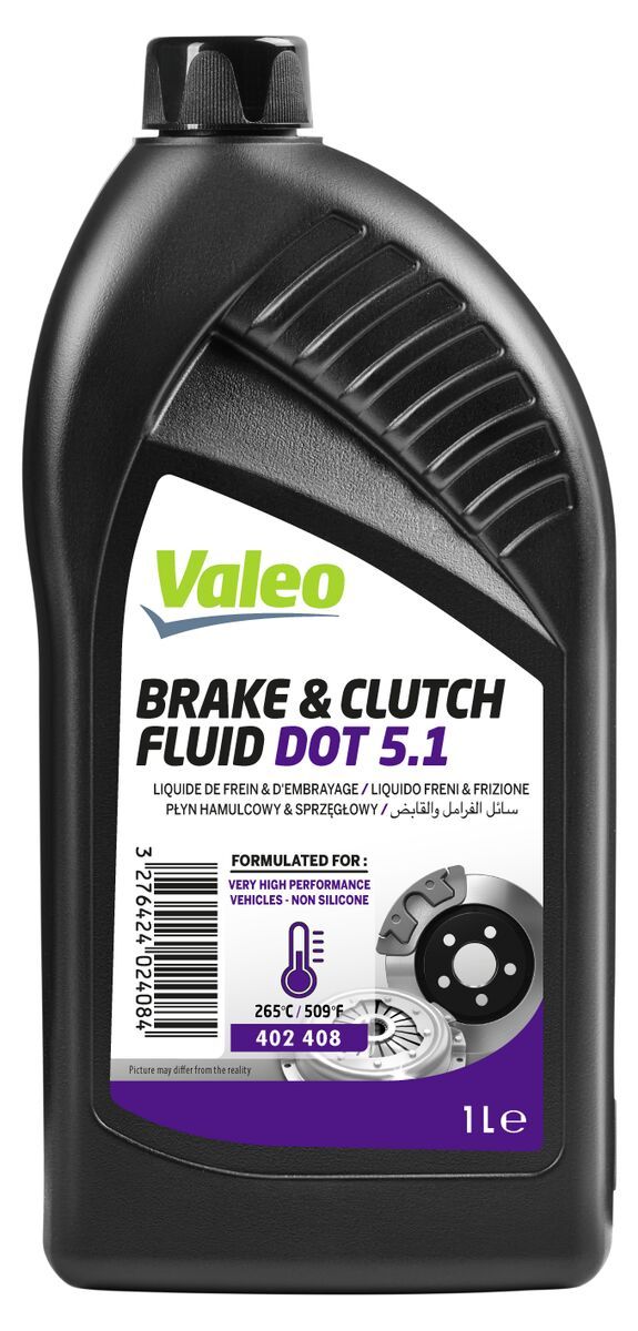 Opel Hidrolik Dot 5.1 Yeşil 1 Lt. Koli: 24 Ad - VALEO 402408