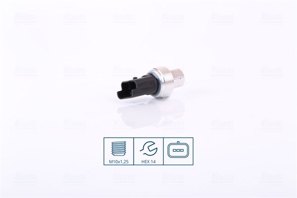 Opel Klima Müşürü Peugeot 208 12 - - NISSENS 301102