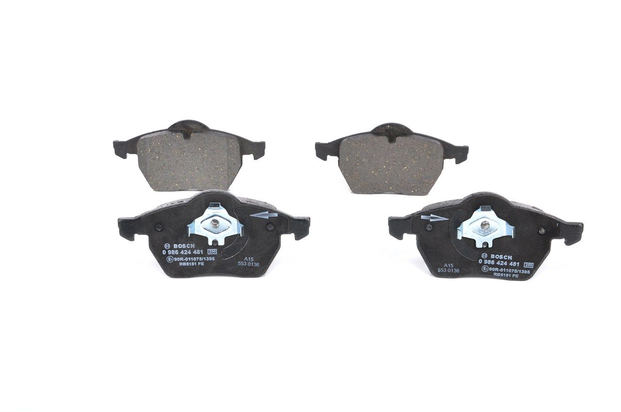 Volkswagen Fren Balatası Ön Vag A3 A4 Tt Leon Passat 96-06 - BOSCH 0986424481