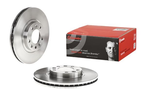 Opel Fren Diski Ön Standard Peugeot | 2 Adet Takım - BREMBO 09.8303.10